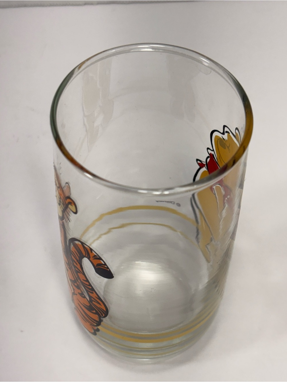Vintage Disney Winnie the Pooh & Tigger Collectible Drinking Glass - Picture 5 of 5